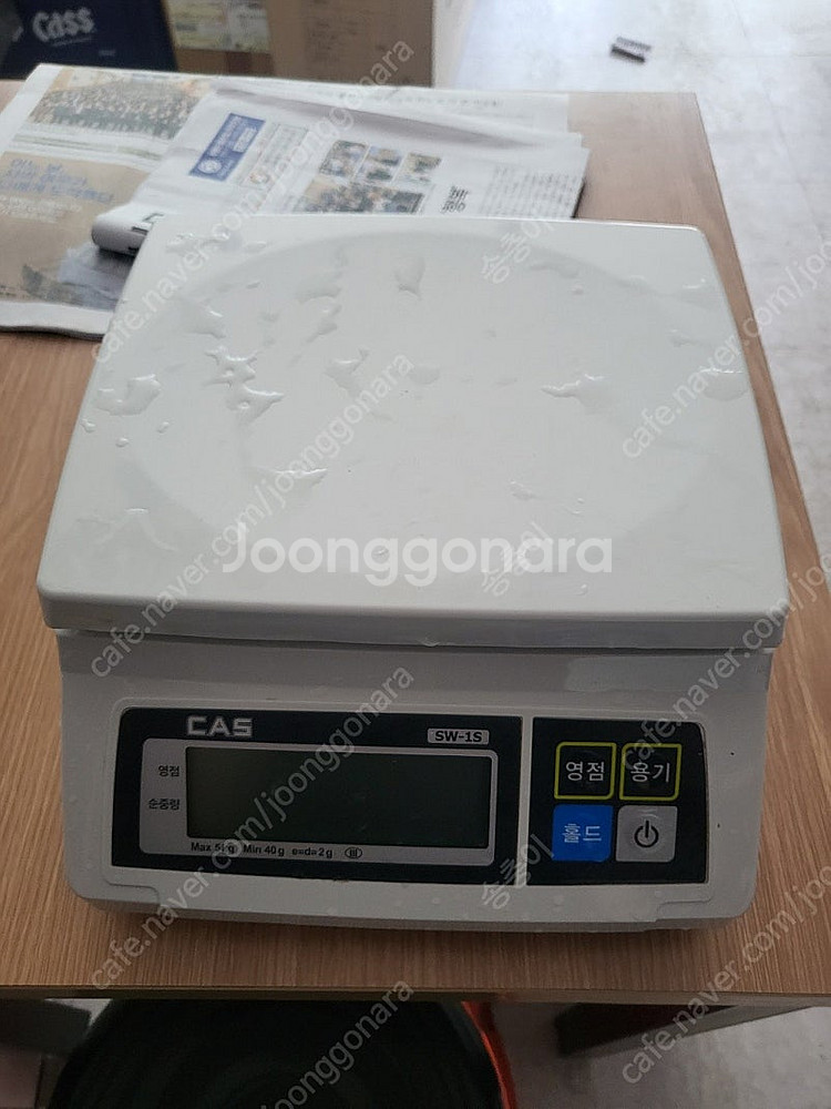 cas저울 sw-1s(max 5kg)--0