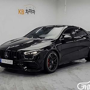[벤츠]CLA클래스 C118 AMG CLA 45 S 4MATIC+ (5인승) 2023 년 휘발유 중고 중고차 전액할부☆중고차리스☆중고차수출