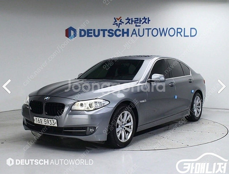 [무사고/안드로이드내비/HUD/선루프/컨디션최상] BMW 5시리즈(F10)520D @중고차@전액할부@전액카드@저신용...--0