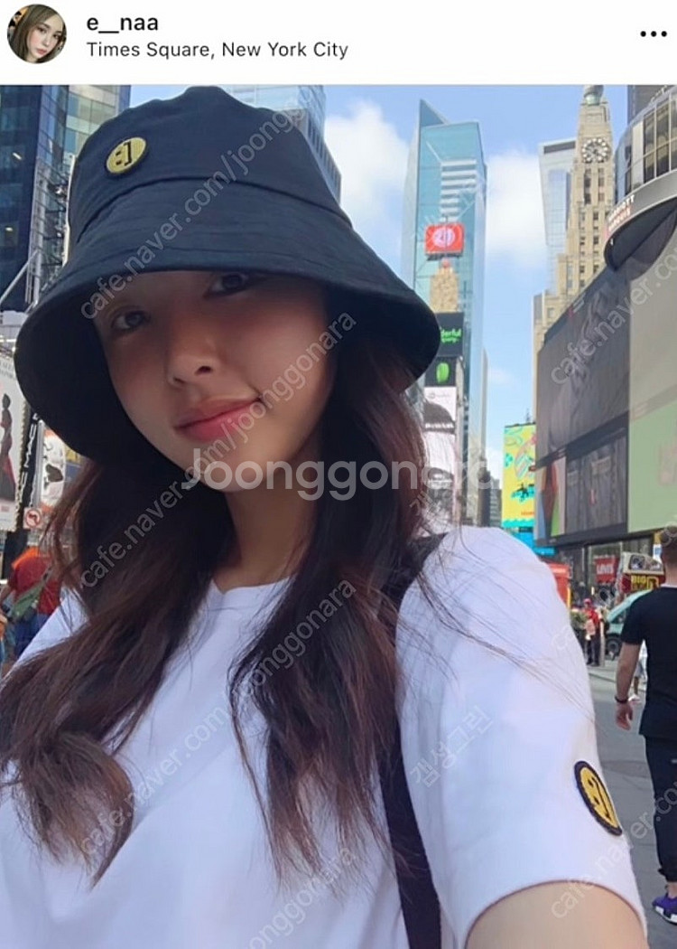 문수권세컨 스마일 버킷헷 모자--1