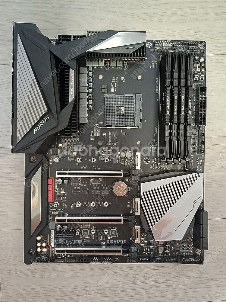 X570 aorus master 메인보드 (고장)--0