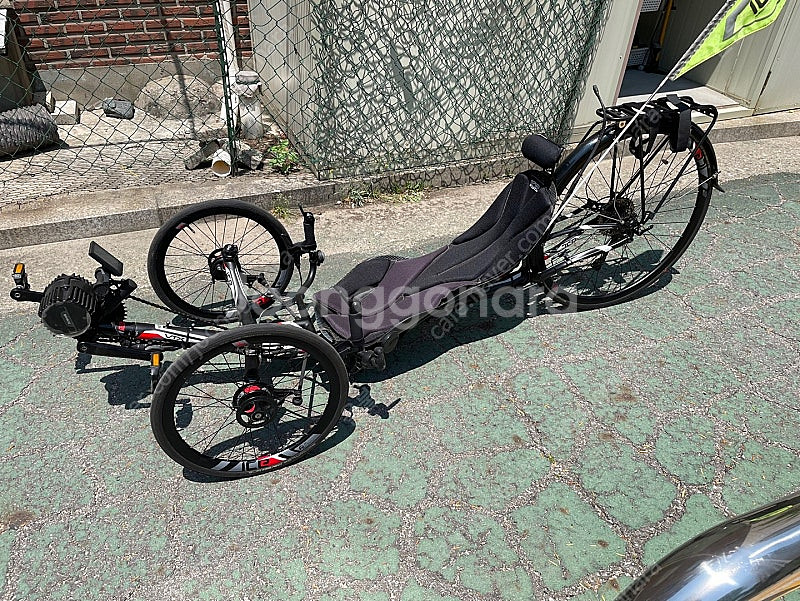 리컴번트 자전거(뉴브이티엑스 블랙)--7