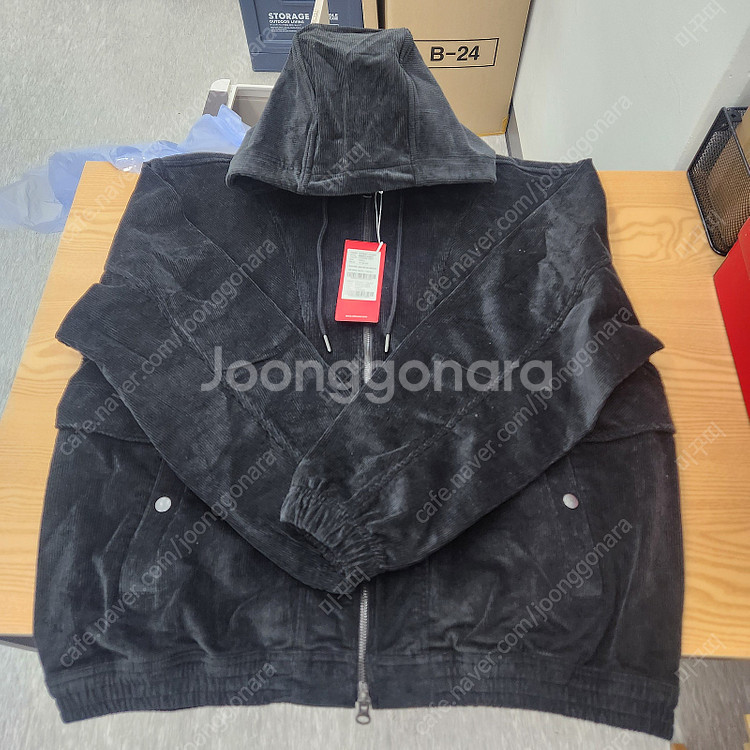 뉴발란스 코듀로이 자켓 블랙 100(L), 105(XL...--3