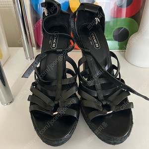 코치 COACH 슈즈 38.5 사이즈 (타사이트 마일리지결제 거래안함)