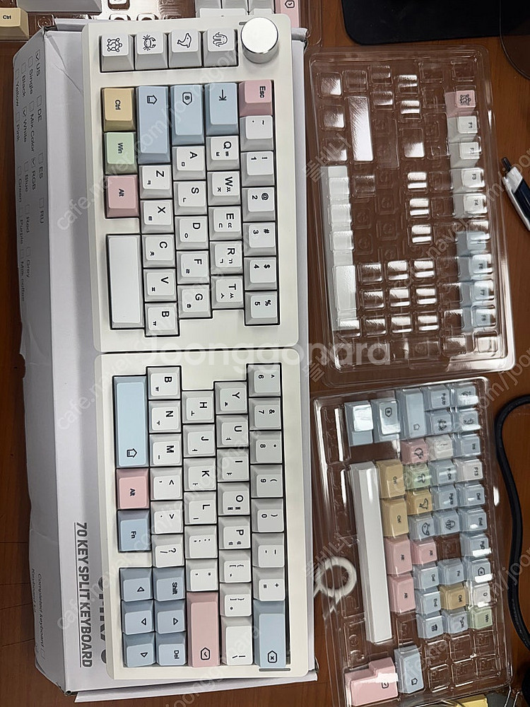 GMK70 스플릿 키보드 판매합니다.--0