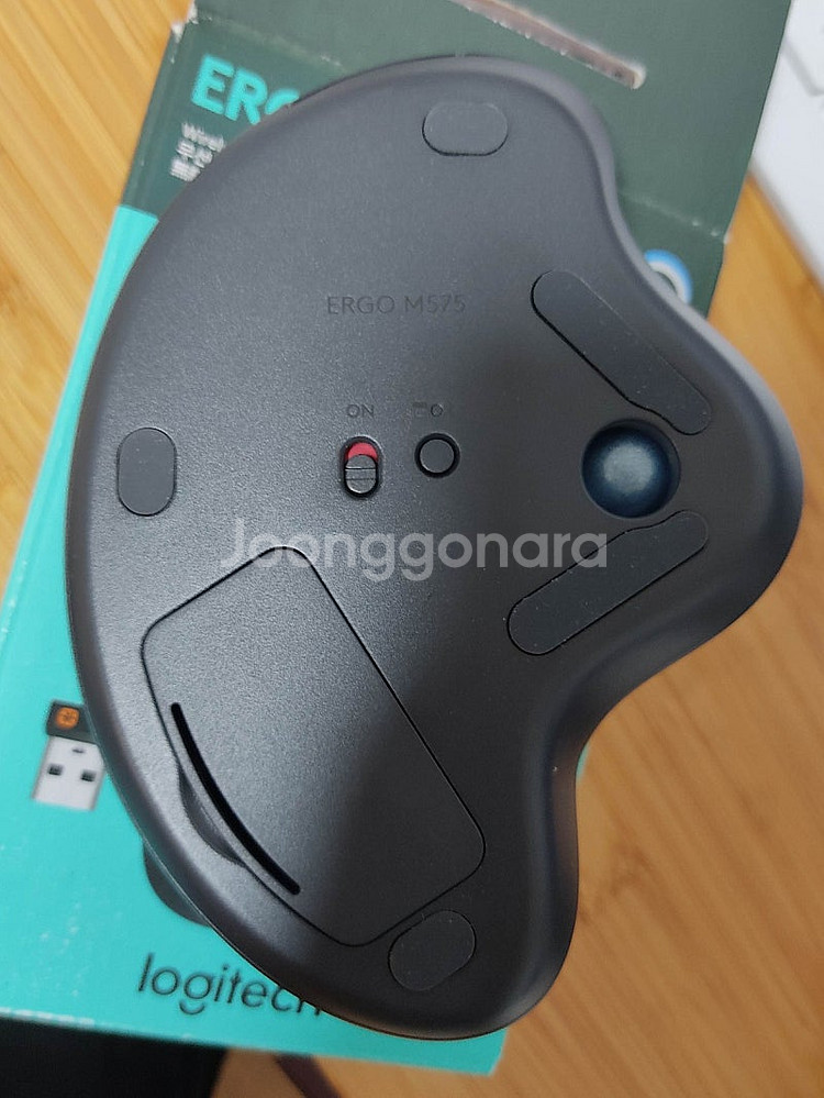 로지텍 트랙볼 마우스 M575 택포 25000--1