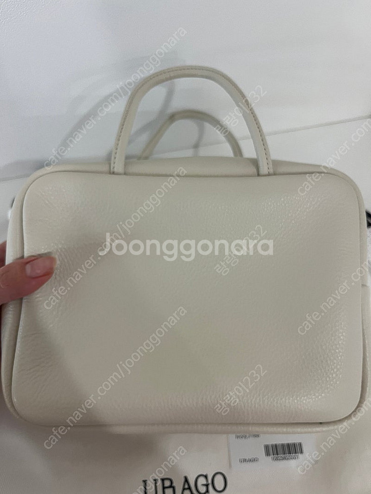 유라고 스퀘어 탑핸들백--7