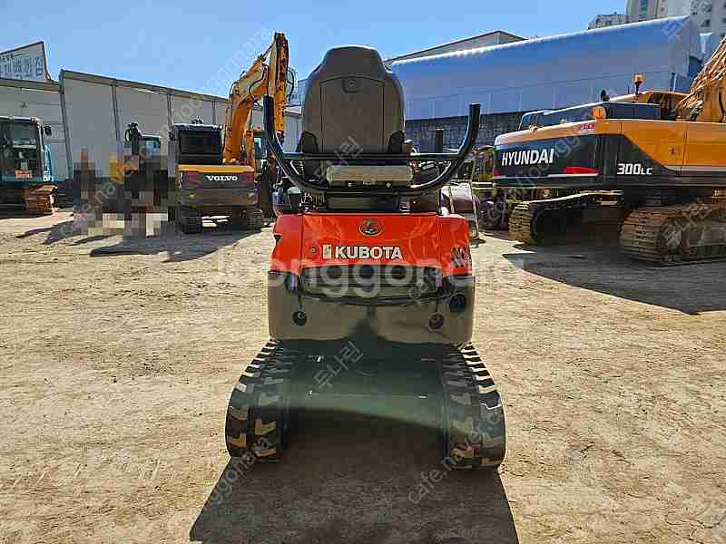 구보다 U17 2019년식 트랙신품 버켓3종 1.7톤급 미니 중고굴삭기 미니017--4