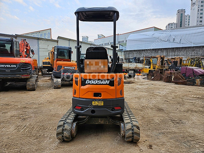 두산 DX17Z 7 2020년식 가동2900 버켓3종 1.7톤급 미니 중고굴삭기 미니017--4