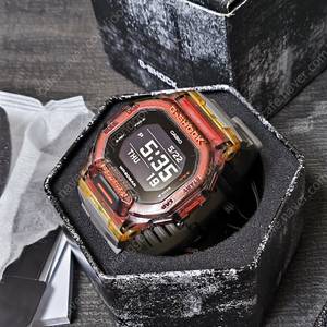 G-SHOCK 지샥 GBD-200SM-1A5DR 지스쿼드 블루투스 디지털 손목시계 스마트워치