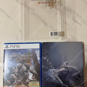PS5 몬스터헌터 와일즈 (스틸북 포함, 코드 미사용, 택포)