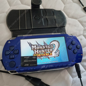 소니 블루 PSP 1000번 4기가포함