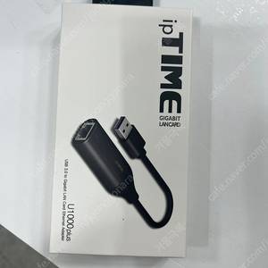 IP TIME U1000PLUS 노트북 USB기가비트 유선 랜카드