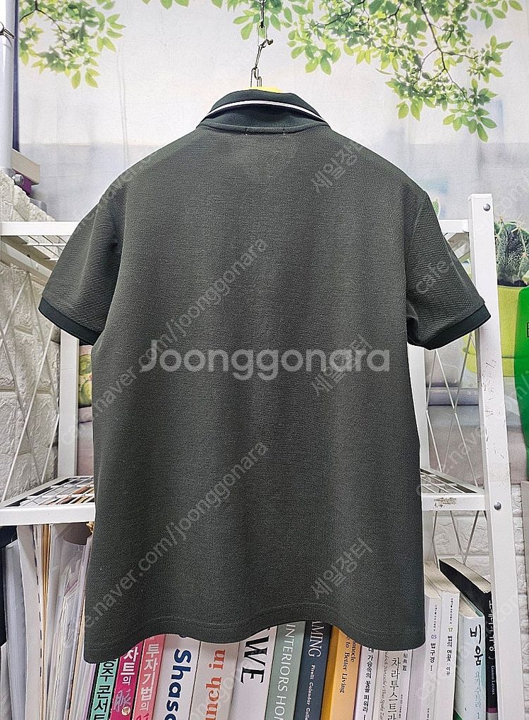 에르메네질도제냐 남성 반팔티셔츠 M 95 명품 카라 반...--2