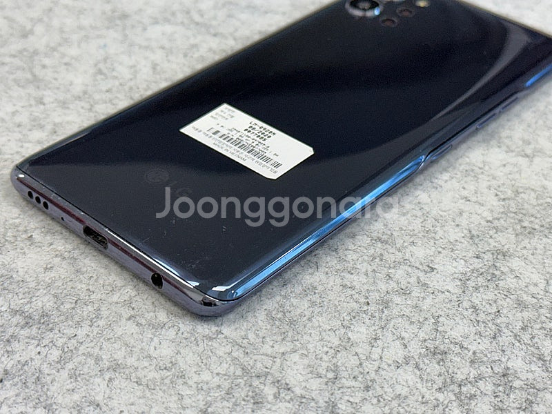 LG Q92 블랙 128G 미파손 깨끗한 공기계 실사용...--6