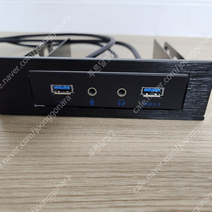 컴퓨터 케이스 cd롬 대체 usb 포트 전면 이어폰 마이크 포트