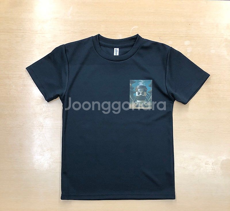 (새상품)카푸치노 아사시노 기능성반팔티셔츠 블랙 브레인...--1