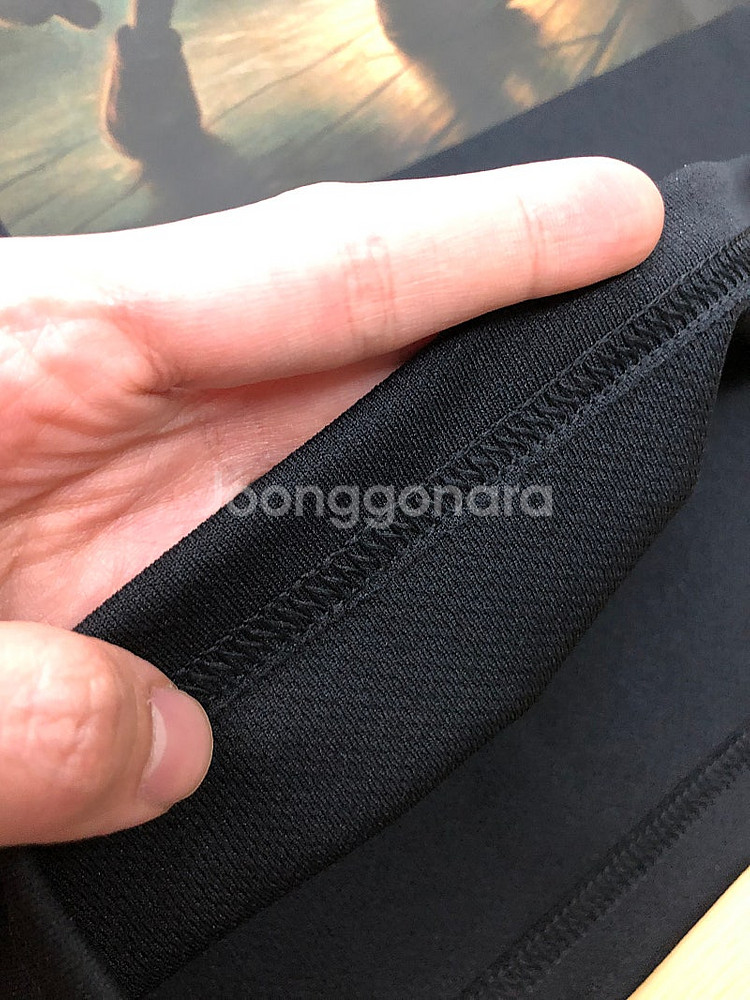 (새상품)카푸치노 아사시노 기능성반팔티셔츠 블랙 브레인...--2