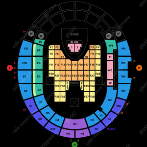 블랙핑크 콘서트 2연석 저가 양도
