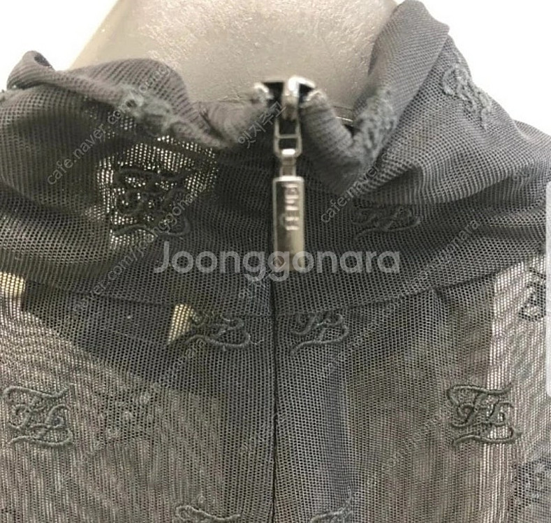 명품 펜디 터들넥 바디수트 바디슈트 레이스 망사 거의새...--3