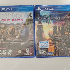 ps4 파크라이 뉴던.킹덤하츠3 미개봉