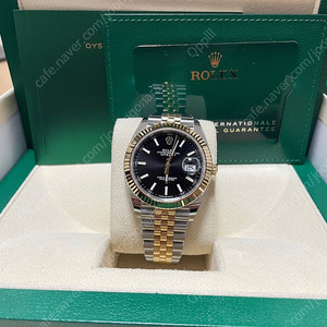 로렉스 신형 데이저스트 검판바 옐로우콤비 41MM 126333 판매