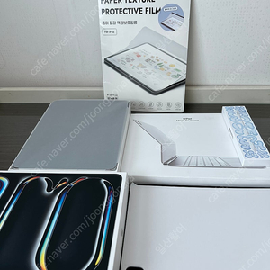 아이패드 프로13 m4 1tb 셀룰러 스탠다드 글래스 새상품급