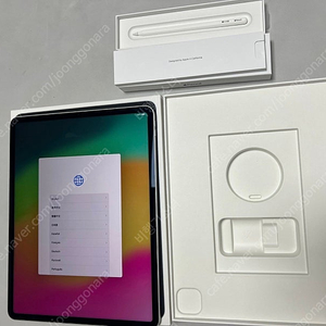 아이패드 프로 6세대 M2 256g wifi 모델 + 애플펜슬 2세대 팝니다.