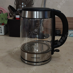 월마트 직구품 120V 1.7리터 유리 전기포트 Farberware Glass (변압기 필요) (대구 직거래, 택배거래)