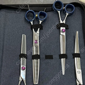 강아지 고양이 미용가위(미용도구셋트)