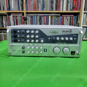 쟈가 4체널 노래방 앰프 PA-506HI