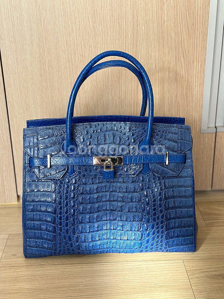 REGARDE 리얼 악어가죽 가방 핸드백--0