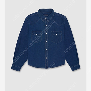 얼바닉30 indigo western shirt 판매합니다