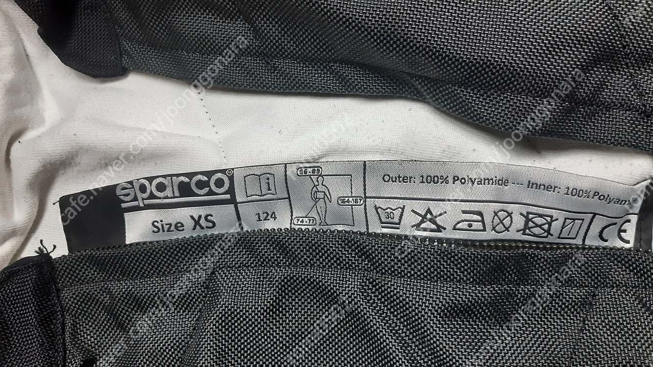 스파르코 SPARCO 레이싱 카트 수트, 신발 판매 합니다(주니어용) 이미지