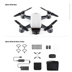DJI 스파크 콤보 풀세트(알파인 화이트)