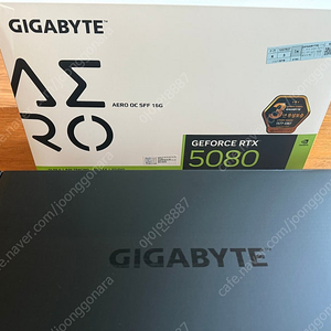 기가바이트 지포스 RTX 5080 AERO OC SFF D7 16GB 제이씨현