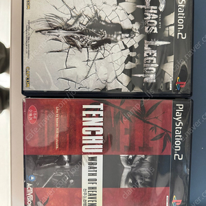 PS2 게임7개일괄팝니다(귀무자2,천추3,철권5,카오스레기온,이코,스맥다운,진삼국무쌍4)