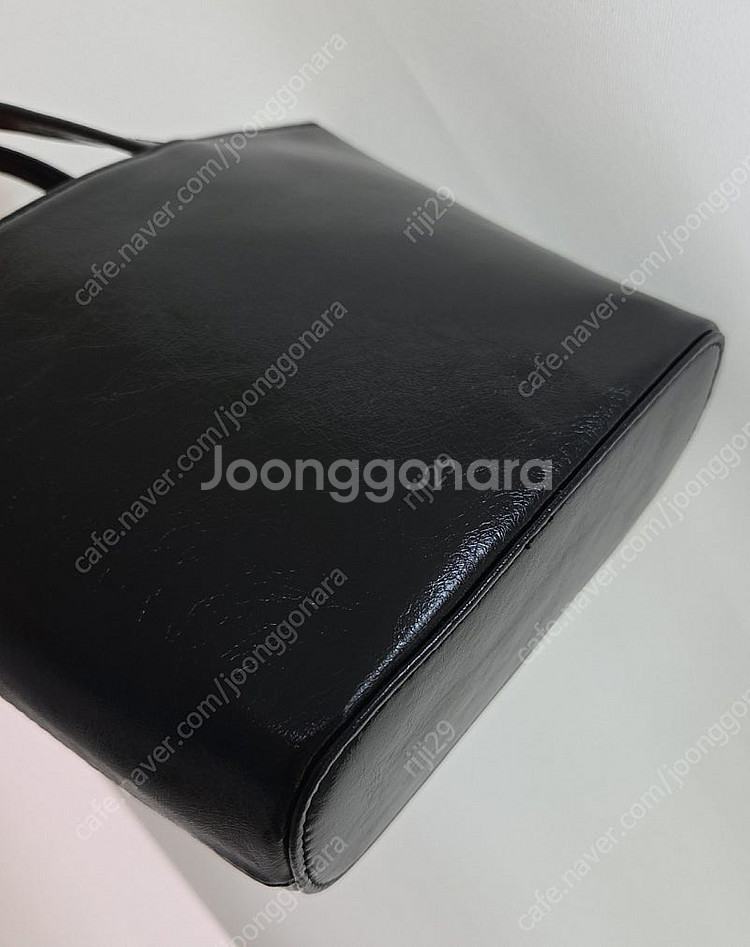 린츠 머그백 블랙 토트백 mug bag [RINZ] 미...--5