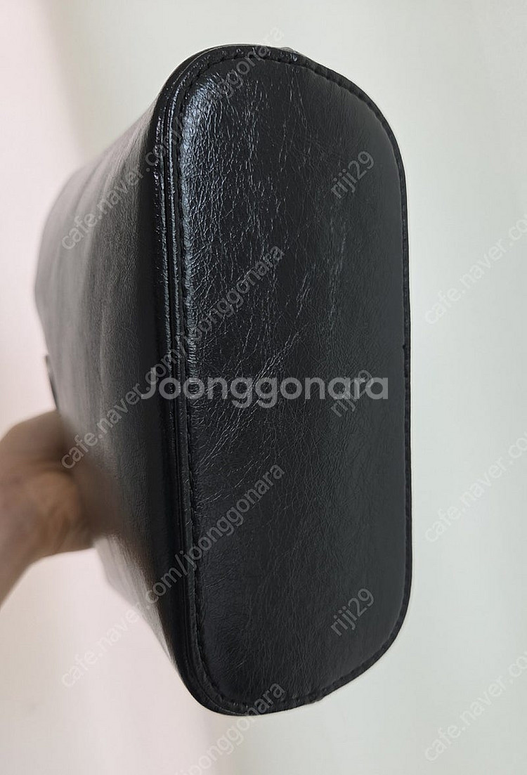린츠 머그백 블랙 토트백 mug bag [RINZ] 미...--6