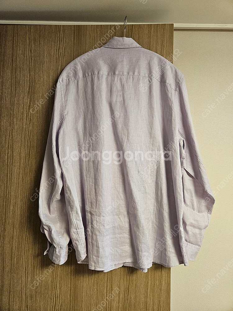 띠어리 / 23SS 린넨100셔츠 라벤더(연보라) xl--1