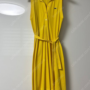 라코스테 플레어 나시 원피스