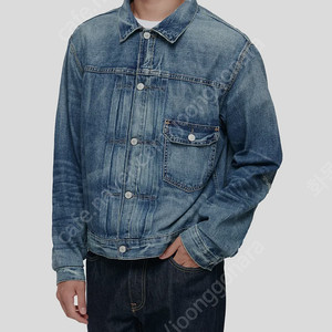 폴로랄프로렌 데님 패치워크 데님 자켓 L