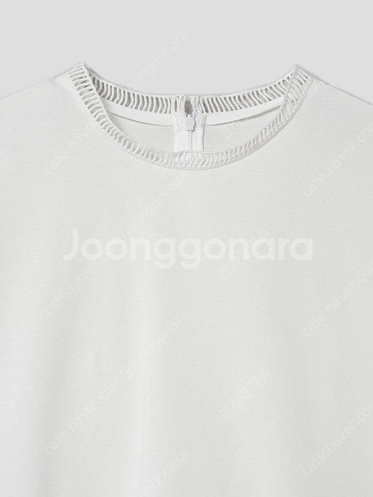 구호 티셔츠 Cotton Blended Band Nec...--3