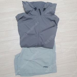 남성바람막이105)네셔널지오그래픽 메쉬점퍼+나우 반바지 일괄