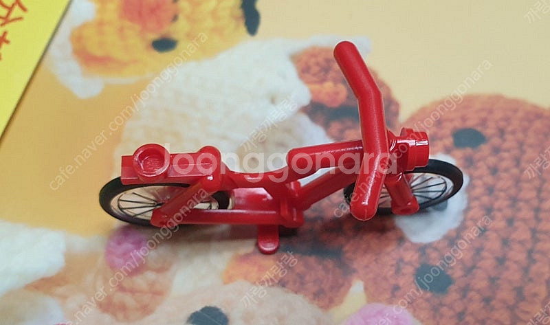 미사용 레고 미니피규어 부활절토끼 5005249 (4개), 빨간자전거 (4개) 일괄판매--6