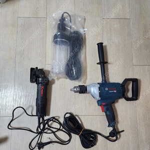 보쉬 GBM1600RE ,크레스 4인치 그라인더, 작업등