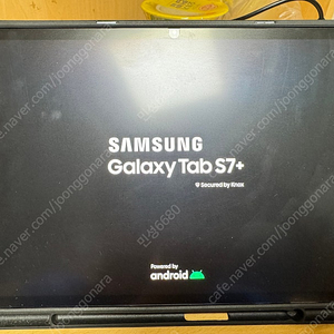 갤럭시 탭 S7+ 256GB 핑크 팝니다.