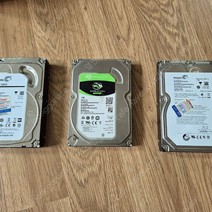 2TB, 1TB 하드디스크