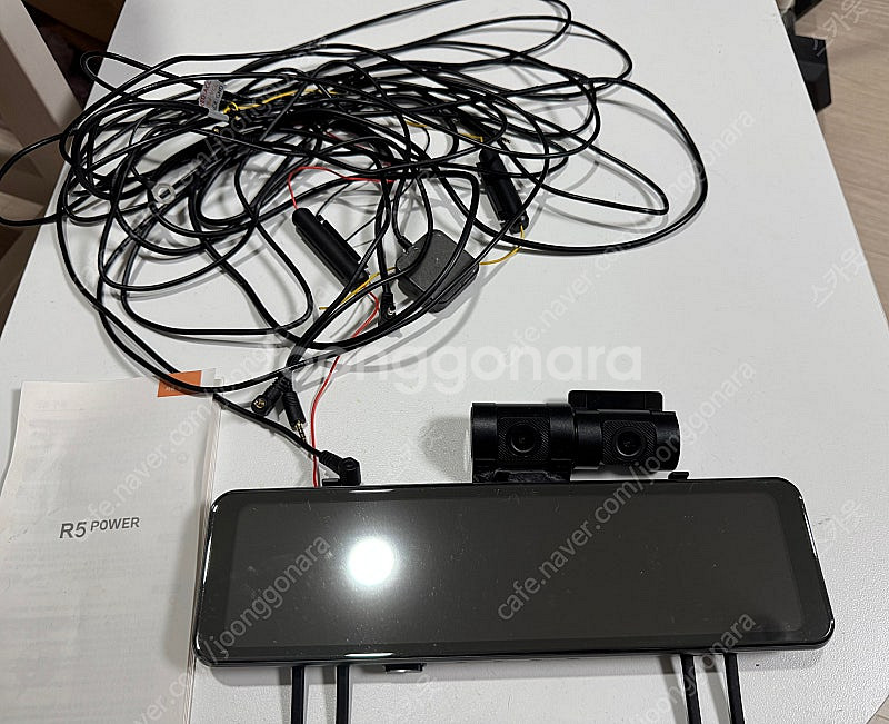파인뷰 R5 POWER 룸미러형 블랙박스 실내형 64G...--1