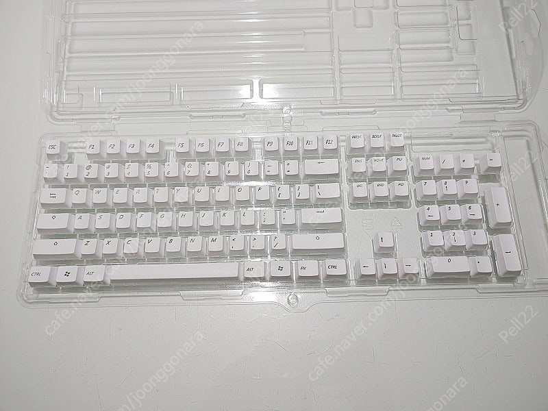 화이트그린 이중사출 키캡 판매합니다 이미지